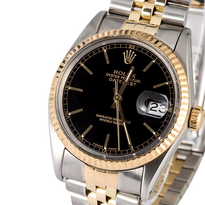 Buy Used Rolex Datejust 16013 | Bob's Watches - Sku: 114917