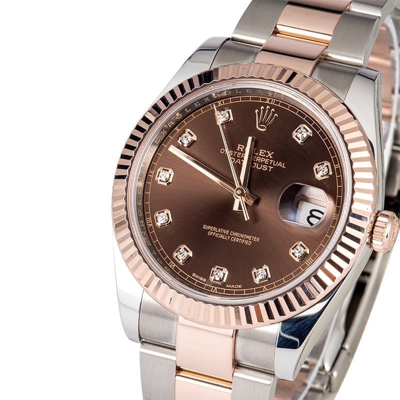 Rolex Datejust 126331 Everose Diamond