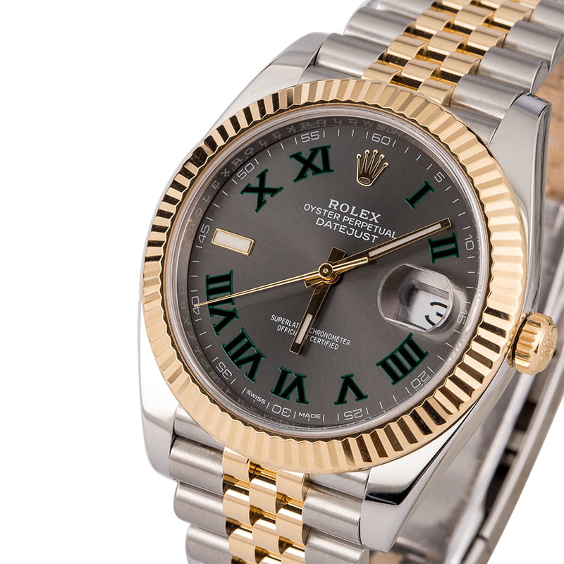 used rolex datejust jubilee