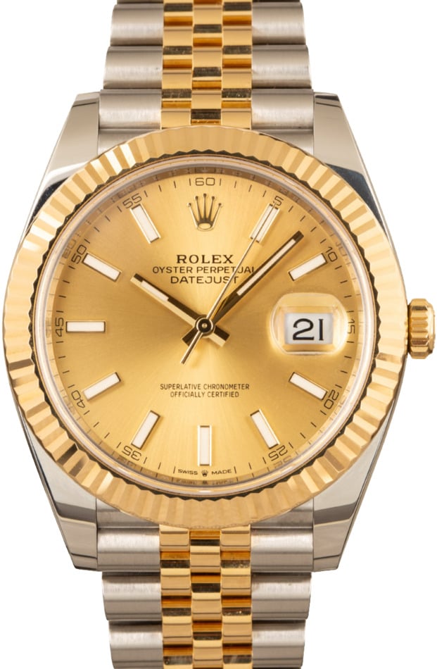 Buy Used Rolex Datejust 41 126333 | Bob's Watches - Sku: 151643