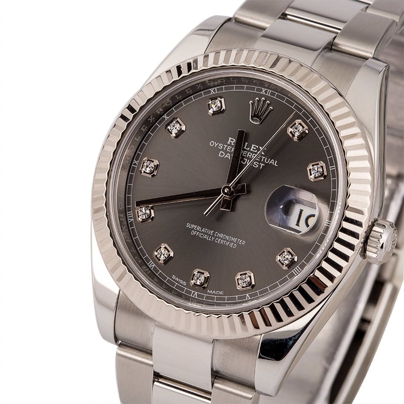 Pre-Owned Rolex Datejust 126334 Diamond Dial T