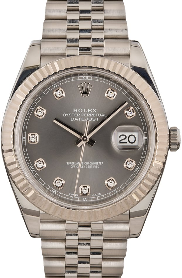 preowned rolex datejust 41