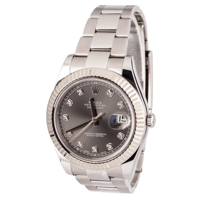 Rolex Datejust II Ref. 116334 Diamonds