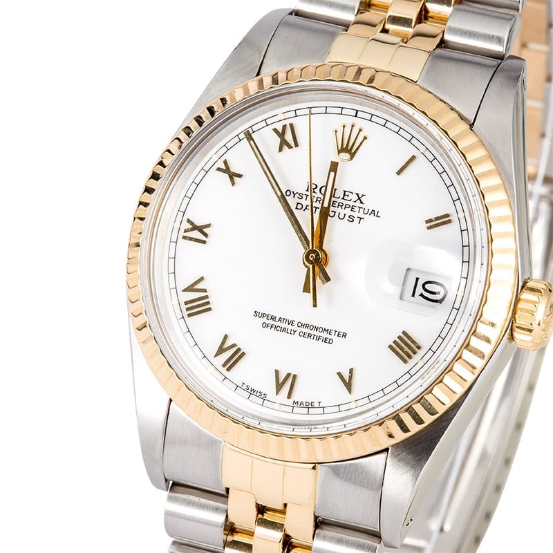 Rolex Two-Tone Datejust 16013 Jubilee