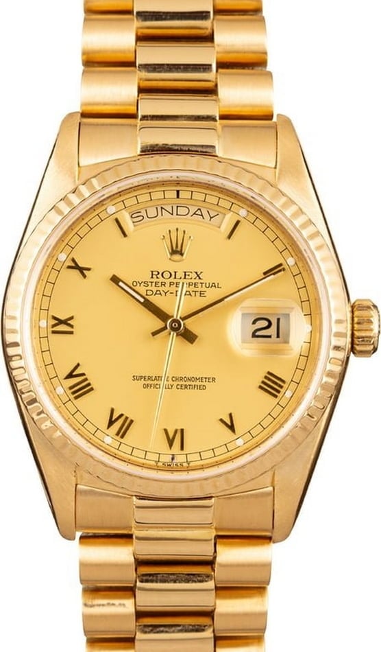 Buy Used Rolex Day-Date 18038 | Bob's 