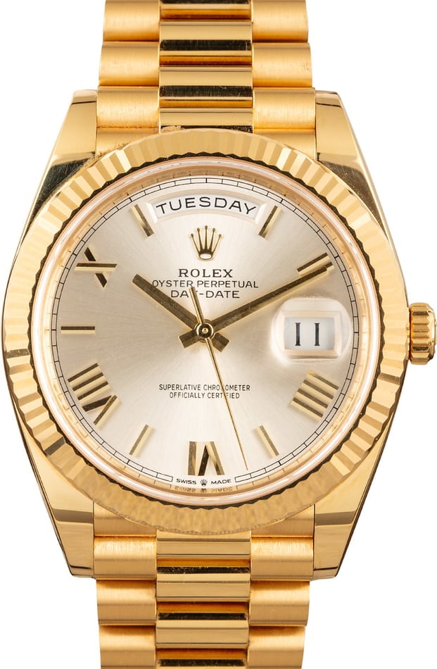 used rolex 40mm