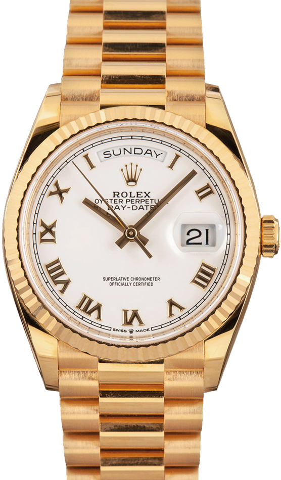 Buy Used Rolex President 128238 | Bob's Watches - Sku: 154315