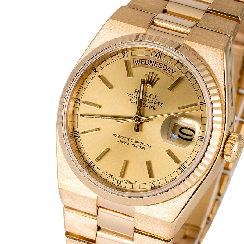 Vintage Rolex Day-Date 19018 Integral Bracelet