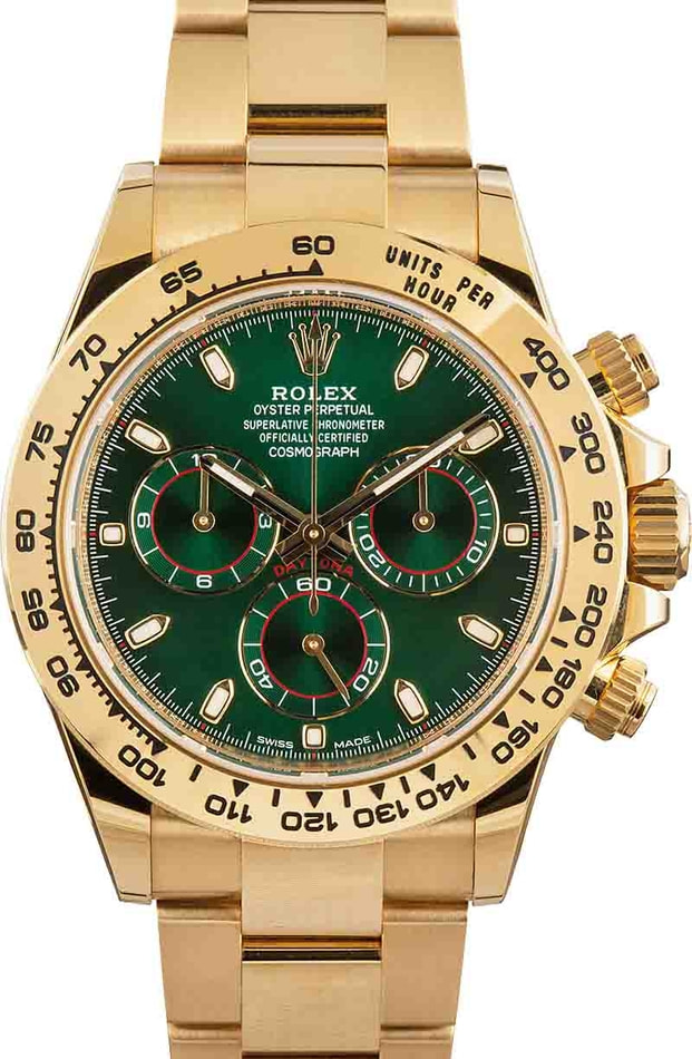 Rolex daytona 116508 outlet green