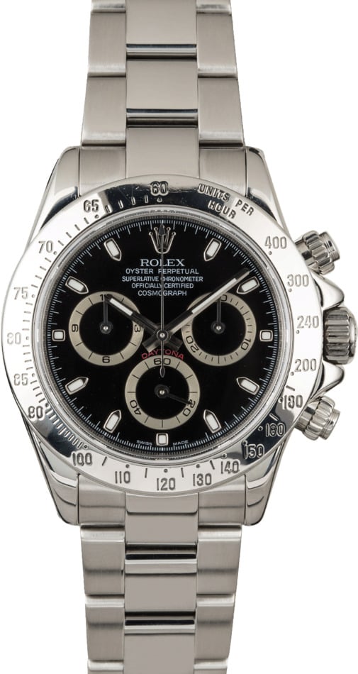 Buy Used Rolex Daytona 116520 | Bob's Watches - Sku: 121651