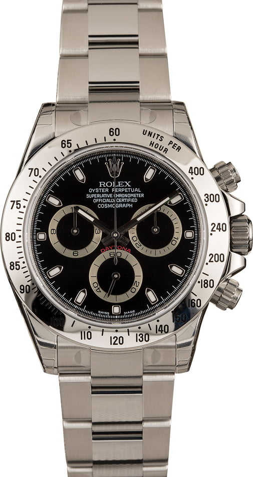 Buy Used Rolex Daytona 116520 | Bob's Watches - Sku: 126557