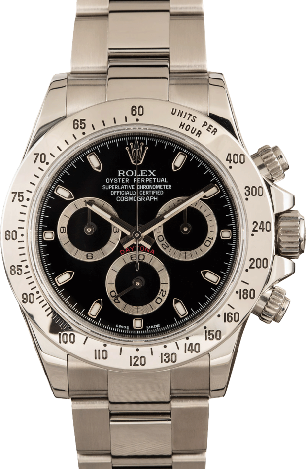 Buy Used Rolex Daytona 116520 | Bob's Watches - Sku: 143107 x