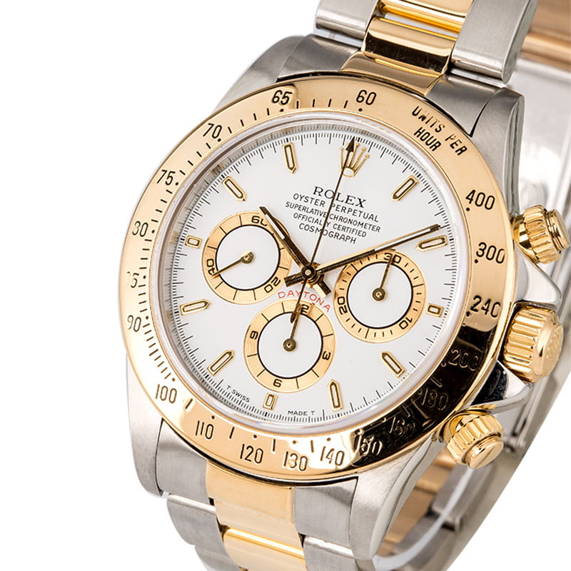 Men's Rolex Daytona 16523 White Dial Cosmograph