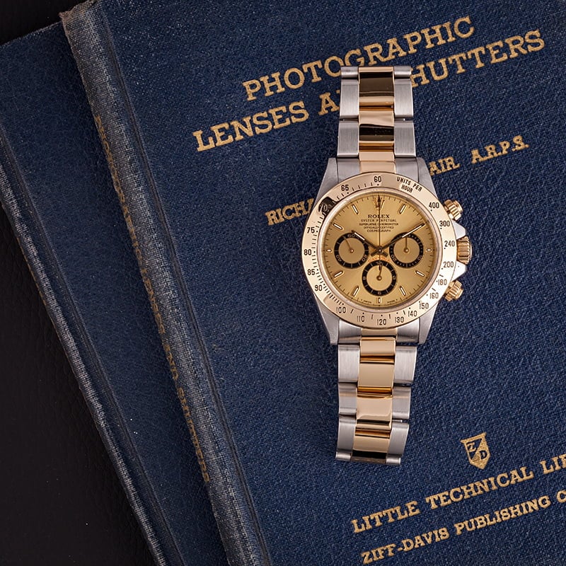 Pre Owned Rolex Daytona 16523 Stainless Steel & Gold