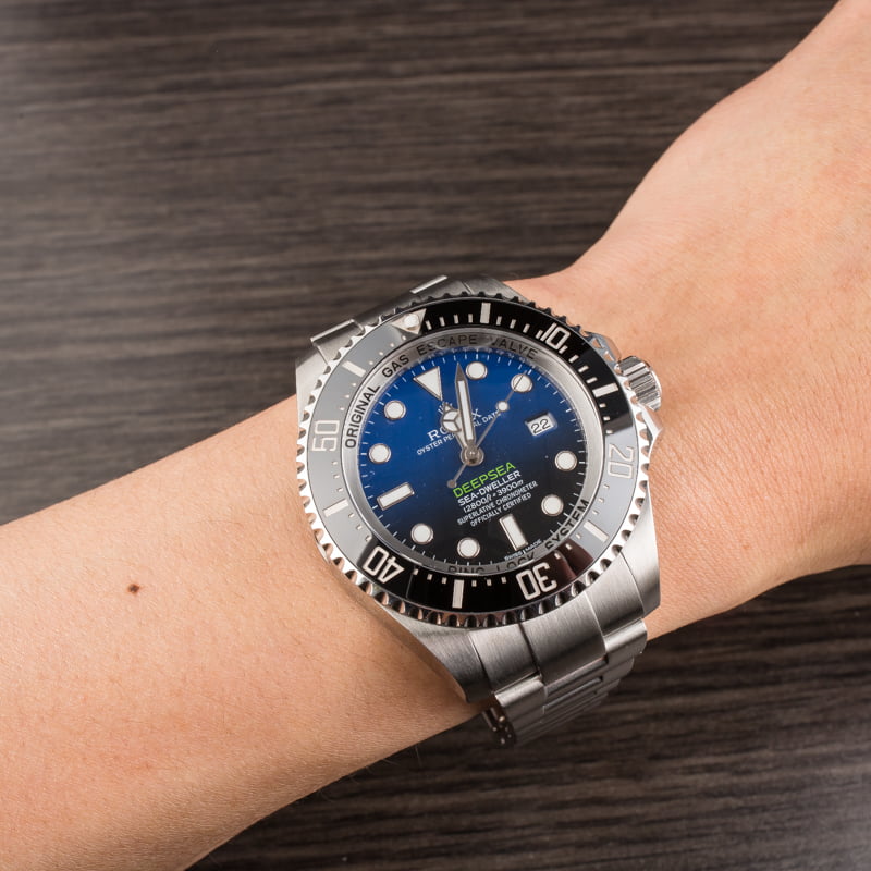 Pre-owned Rolex Deepsea 116660B James Cameron