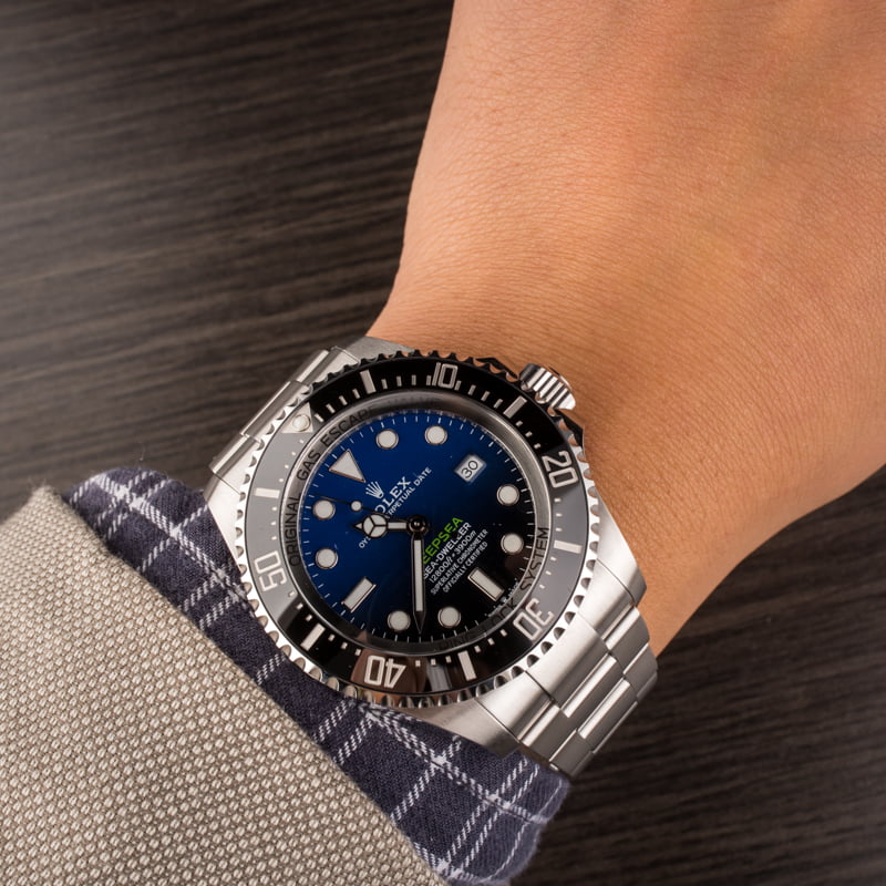 PreOwned Rolex DeepSea 126660 D-Blue Ceramic Model