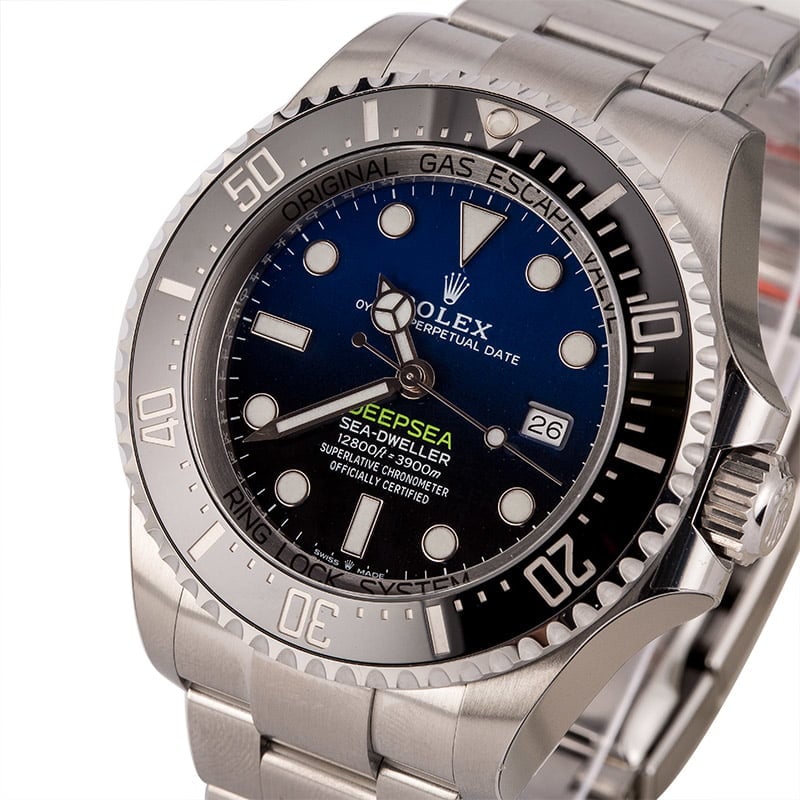 Unworn Rolex DeepSea SeaDweller 126660 D-Blue Dial 44MM