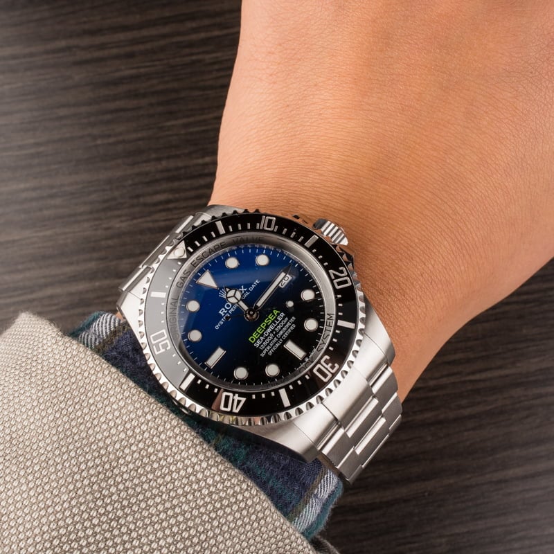 Unworn Rolex DeepSea SeaDweller 126660 D-Blue Dial 44MM