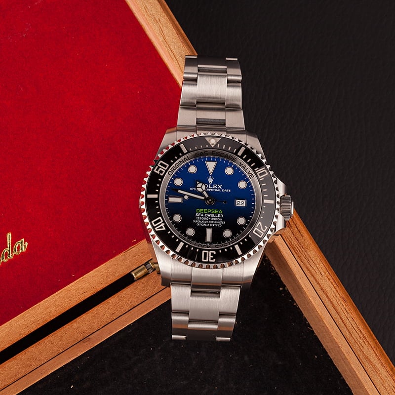 Pre Owned Rolex DeepSea 126660 D-Blue Ceramic Bezel