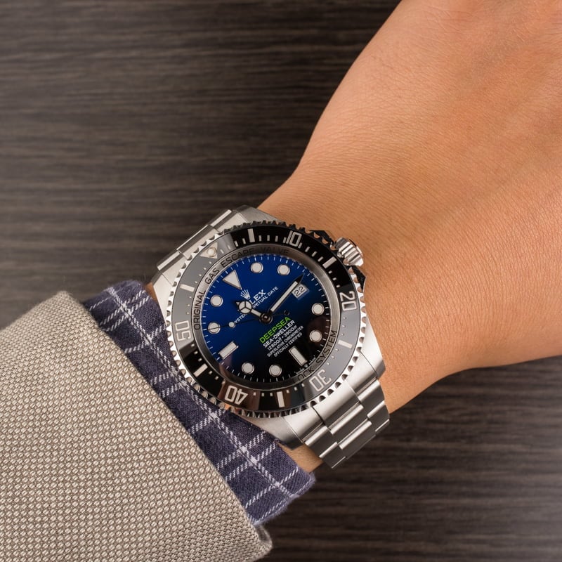 Pre Owned Rolex DeepSea 126660 D-Blue Ceramic Bezel