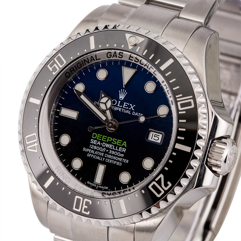 Pre Owned Rolex Deepsea Blue 116660B