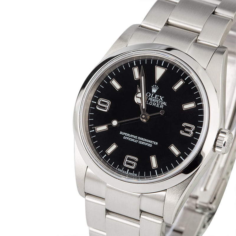 PreOwned Rolex Explorer 114270 Stainless Steel