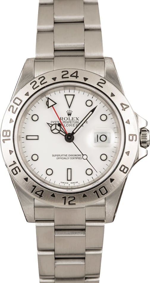 Buy Used Rolex Explorer II 16570 | Bob's Watches - Sku: 131602