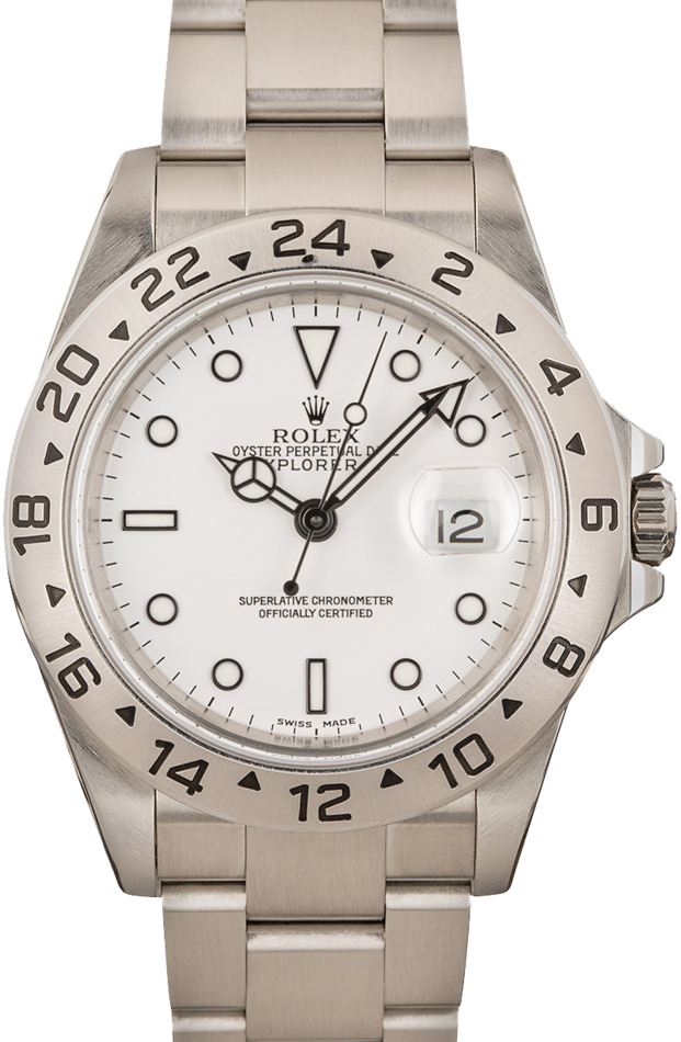 Buy Used Rolex Explorer II 16570 | Bob's Watches - Sku: 150098 x