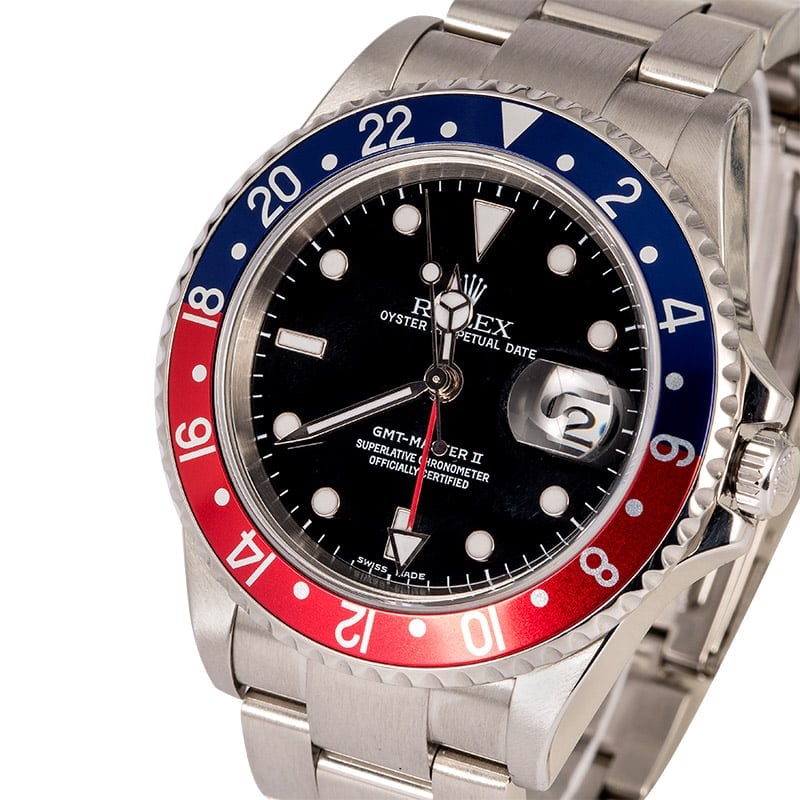 Rolex GMT-Master II Ref. 16710T Pepsi Bezel