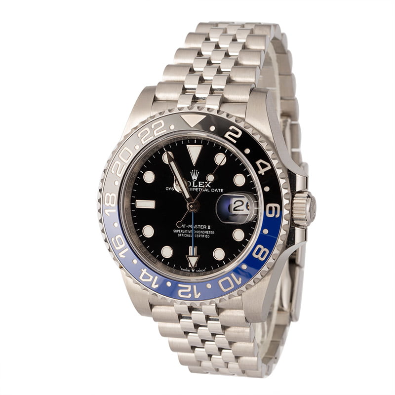 Pre-Owned Rolex GMT-Master II 126710 Jubilee 'Batman' 2019 Model