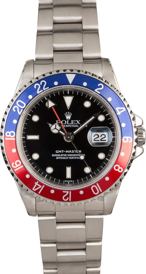 rolex gmt master 1 pepsi 16700