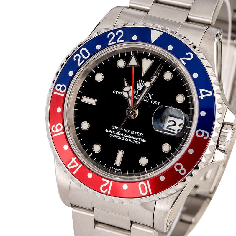 Used Rolex GMT-Master 16700 Pepsi