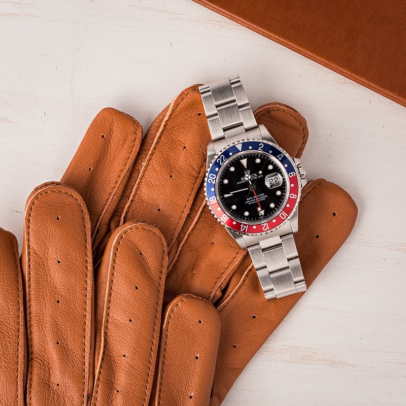 Pre-Owned Rolex GMT-Master 16700 'Pepsi' Insert