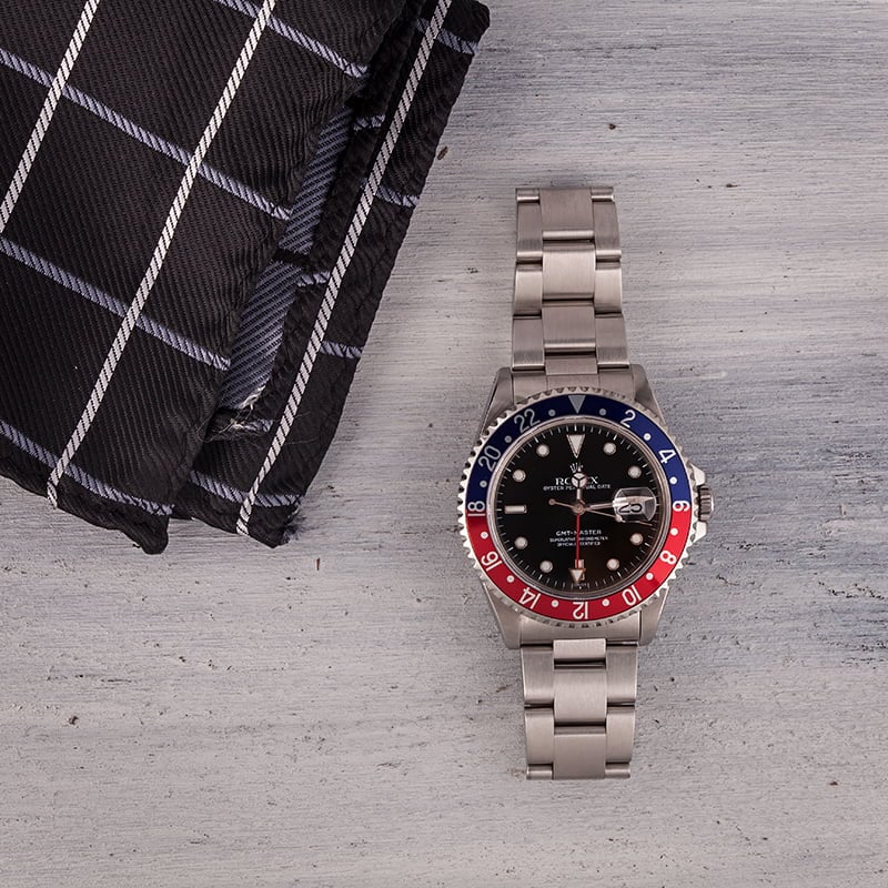 Used Rolex GMT-Master 'Pepsi' 16700 Steel Oyster