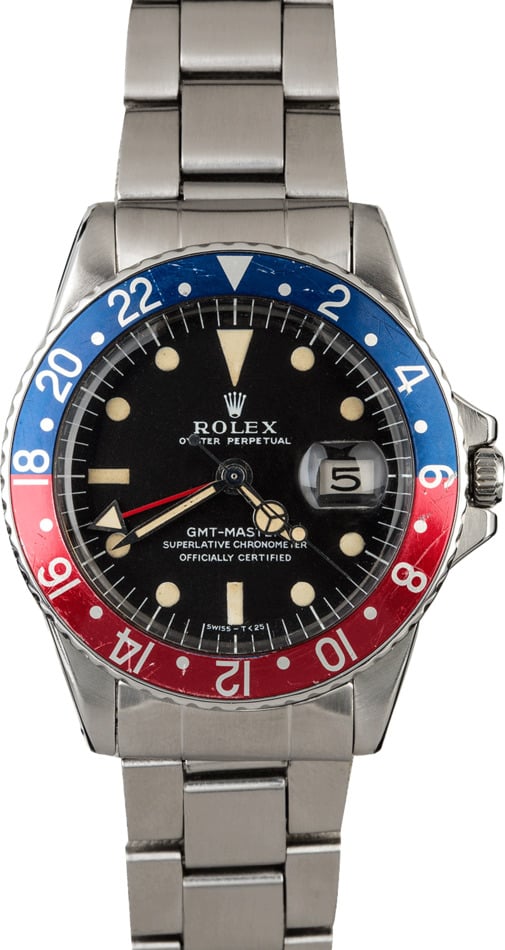 rolex gmt master pepsi 1968