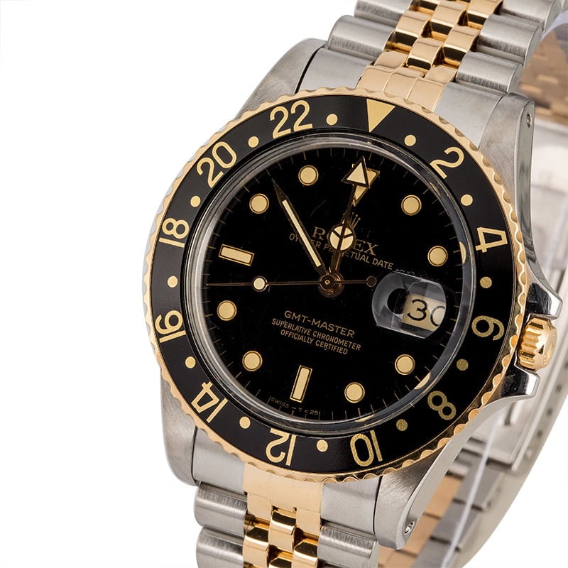 Rolex GMT-Master Model 16753 Black