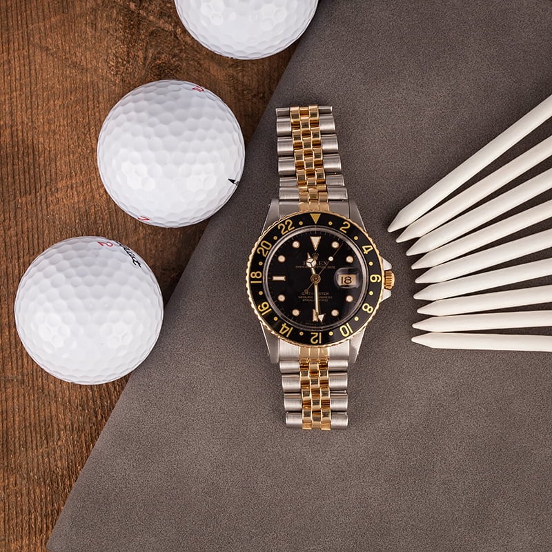 Pre-Owned Rolex GMT-Master 16753 Two Tone