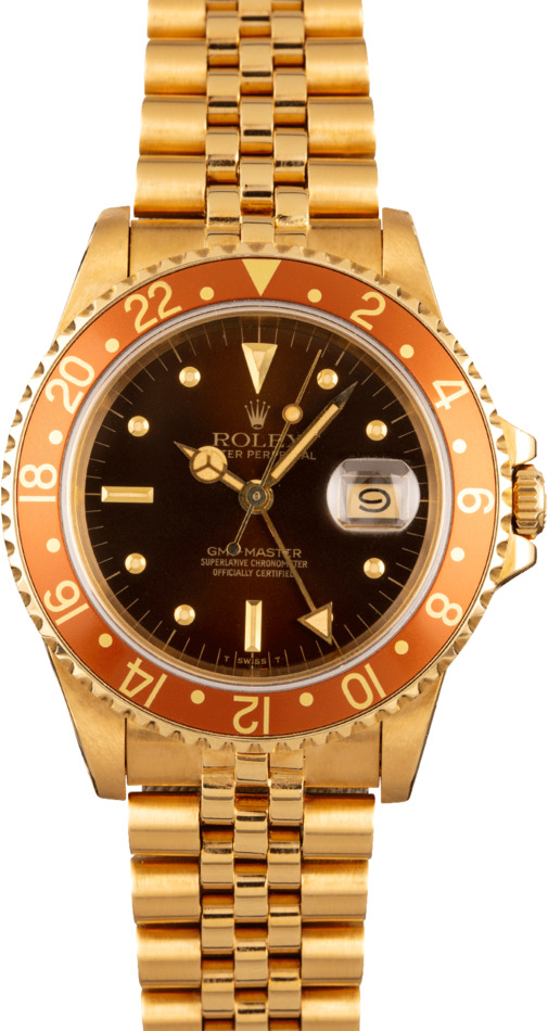 18K Rolex GMT Master 16758