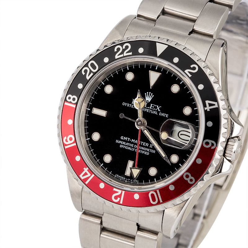 PreOwned Rolex GMT-Master 16760 'Fat Lady Coke'