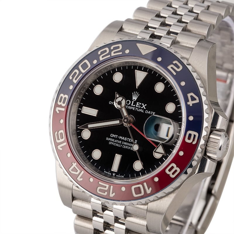 Rolex GMT-Master II Ref 126710 New Model 'Pepsi' New Model