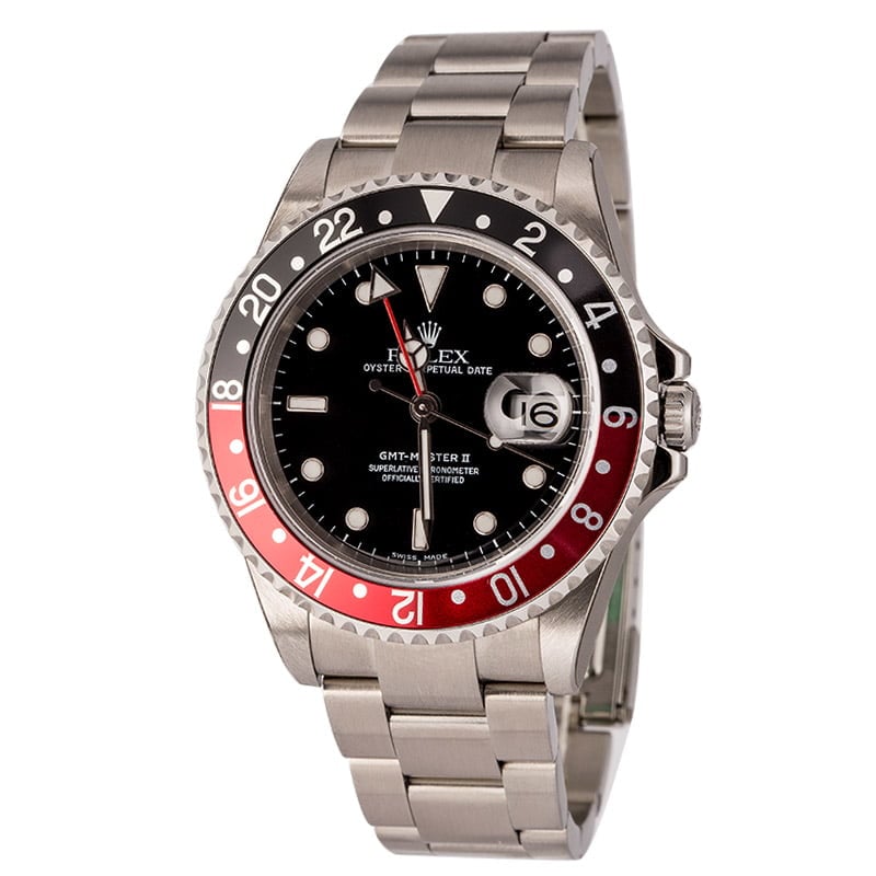 Unworn Rolex 'Coke' GMT Master II 16710