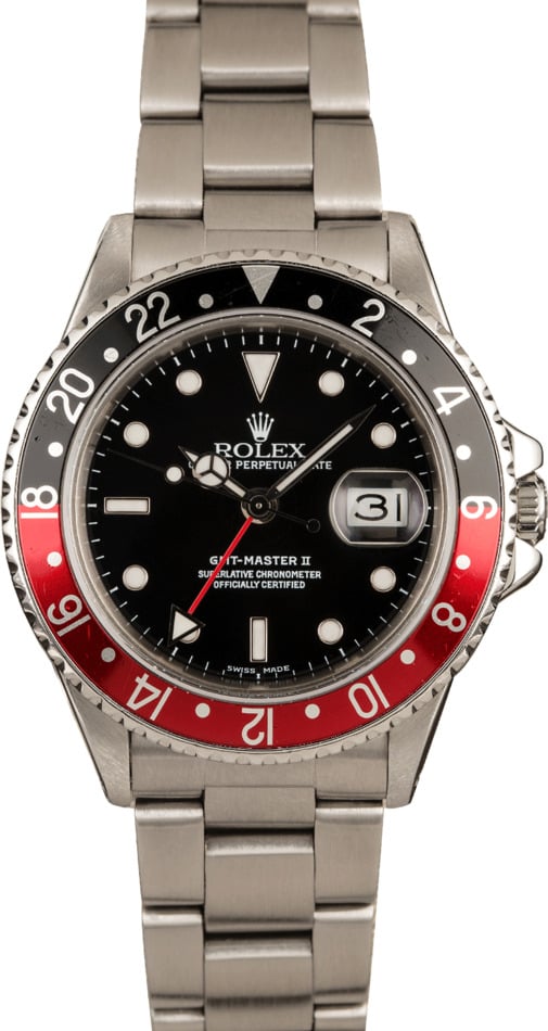 Used Rolex GMT Master II 16760 "Coke" Bezel