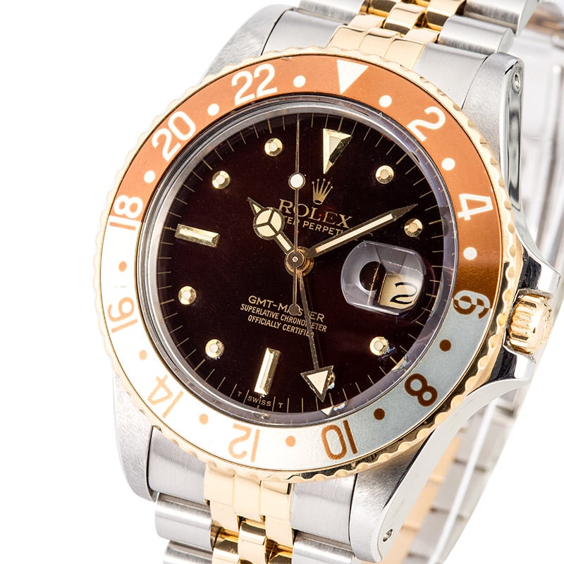 Rolex Root Beer GMT-Master 16753 Jubilee