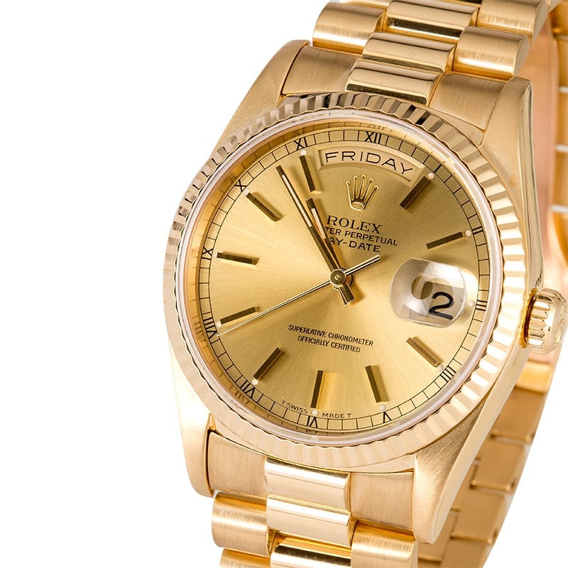 Rolex Gold Day-Date Presidential 18238