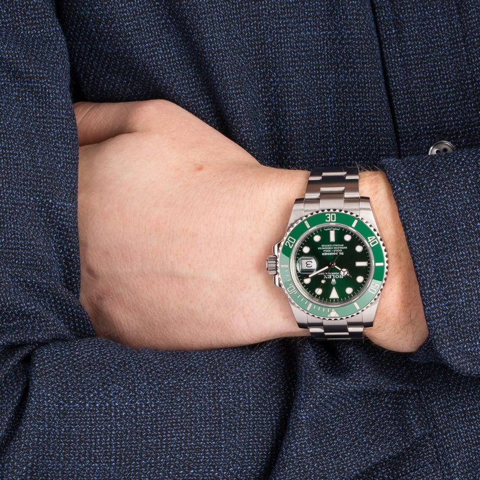 Rolex Submariner 116610V Anniversary Model 'Hulk'