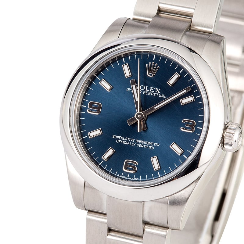 Rolex Oyster Perpetual 31mm 177200 Blue