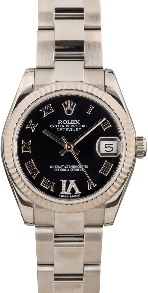 Rolex Datejust 178274 Blue Roman Dial