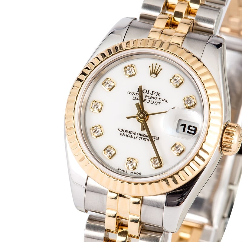 Rolex Lady-Datejust 179173 White Diamond