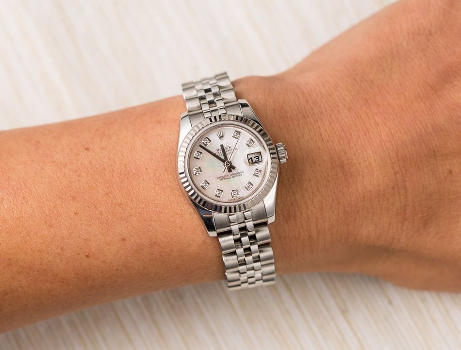 Rolex Ladies Datejust 179174 MOP Diamond