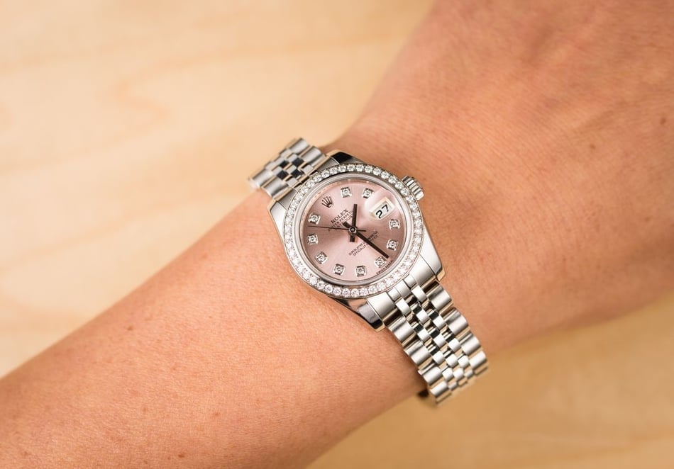 Rolex Lady-Datejust 179384 Diamond Bezel